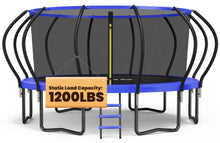 Load image into Gallery viewer, ORCC 1200LBS In-net Trampoline with Curved Poles
