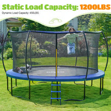 Load image into Gallery viewer, ORCC 1200LBS In-net Trampoline with Curved Poles
